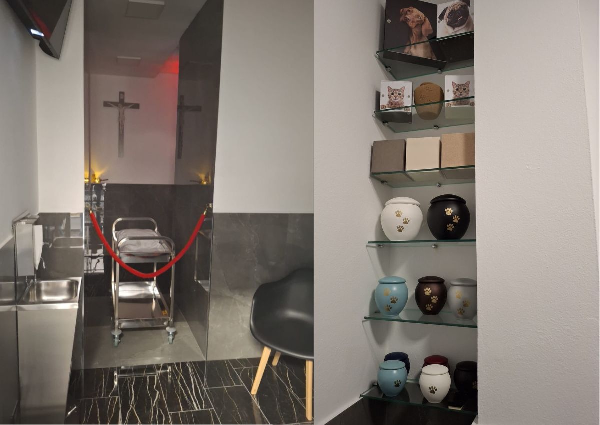 SALA COMIATO ANIMALI DOMESTICI LOMBARDIA + URNE ANIMALI